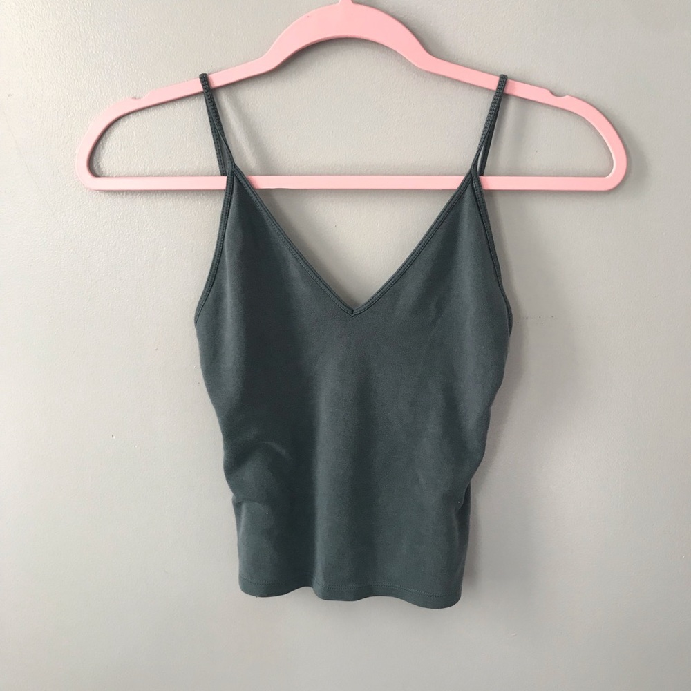 Brandy Melville - teal cropped top